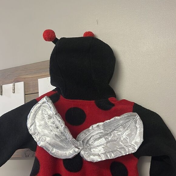 Baby Grand Lady Bug Halloween Fleece Zip-up Costume- 12 months - Picture 10 of 13